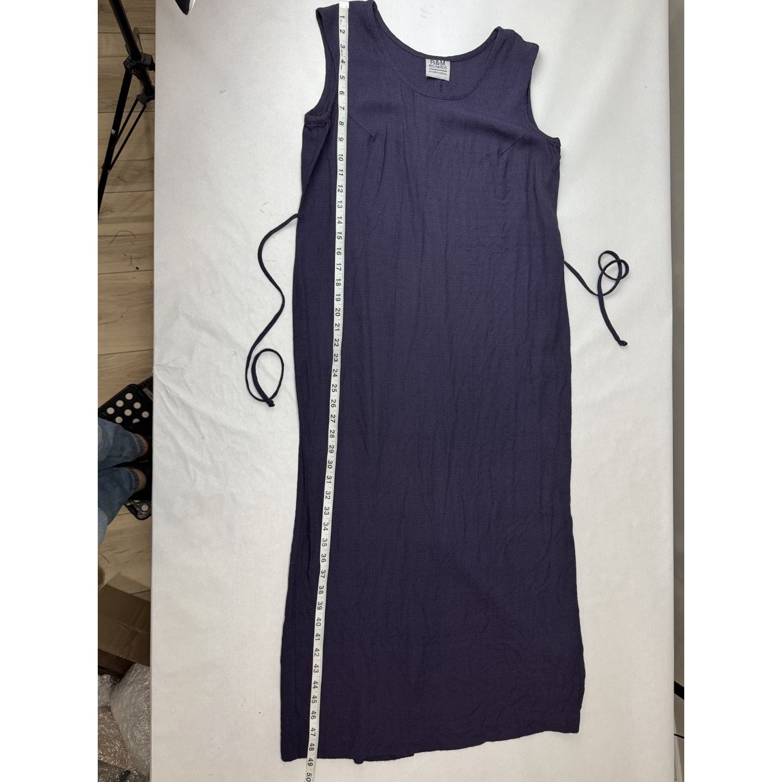 Other Vintage 90s R&M Richards Maxi Dress Witchy Purple Sm Size S / US 4 / IT 40 - 8 Thumbnail