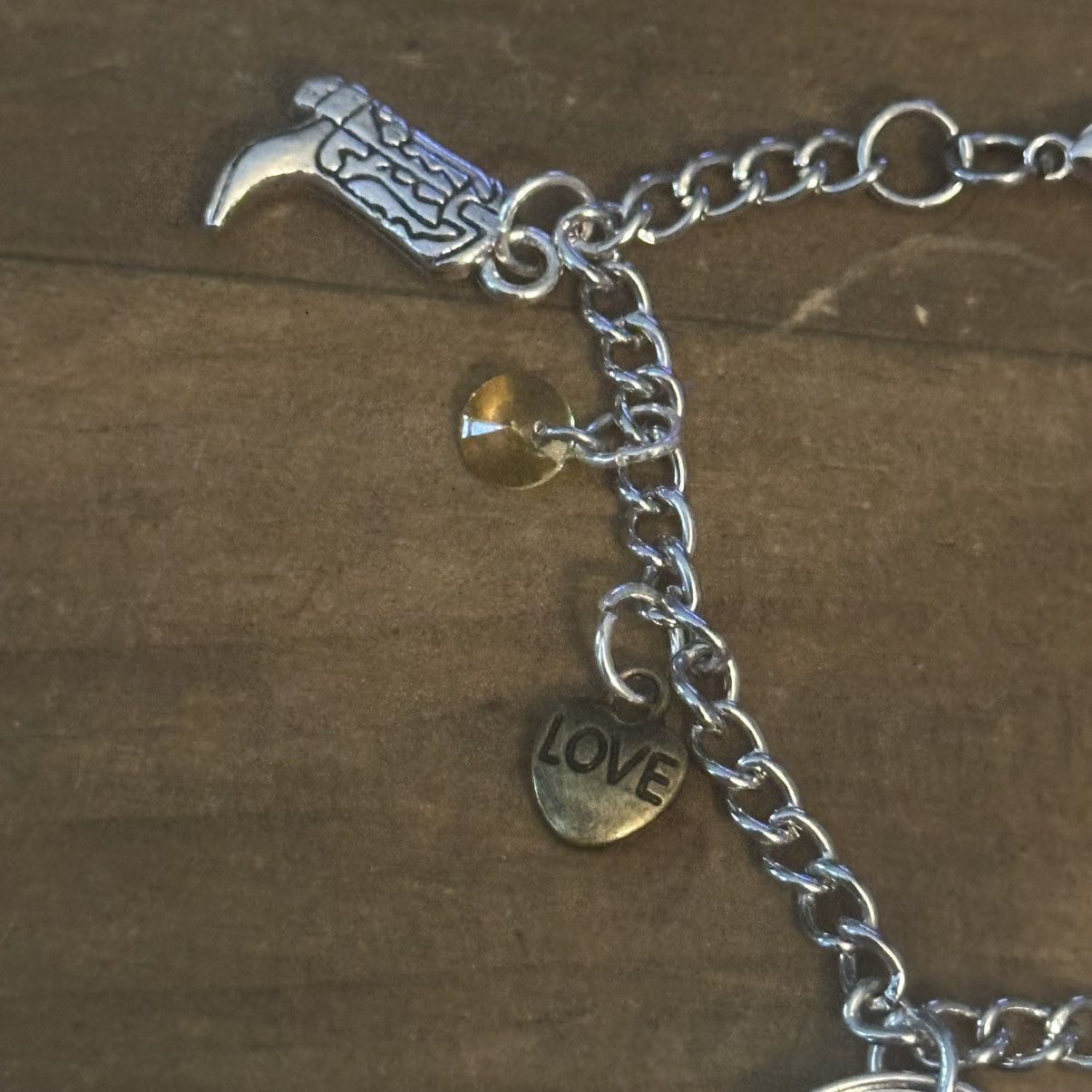 Other Silver tone assorted charm bracelet Size ONE SIZE - 4 Thumbnail