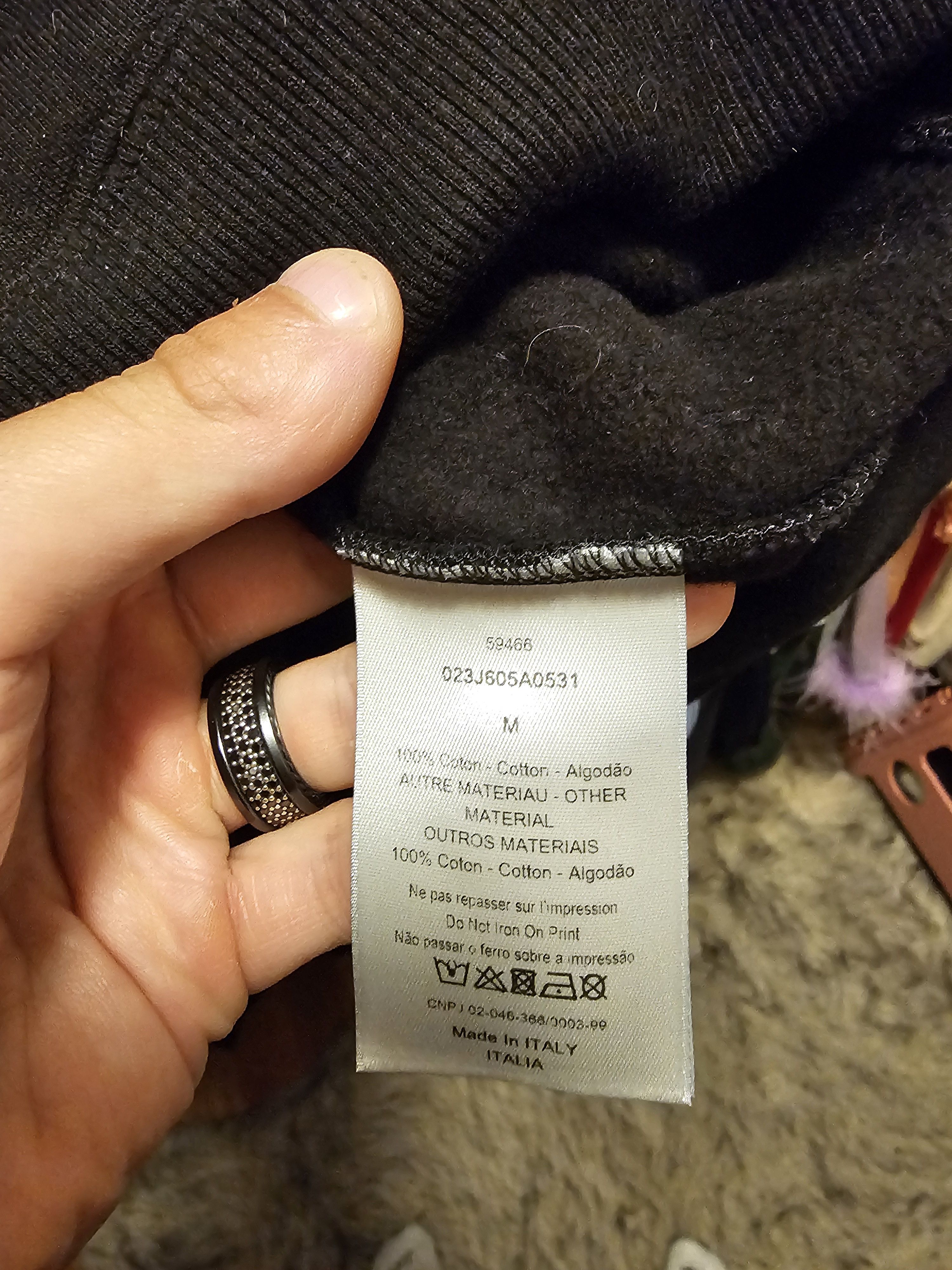 Dior Christian Dior Daniel Arsham Hoodie Sweatshirt Black Pink Size US M / EU 48-50 / 2 - 7 Thumbnail