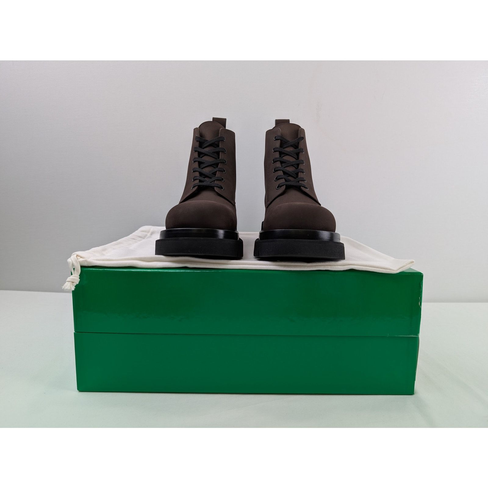 Bottega Veneta o1rshd1 Provv NAbuck Oil Ankle Boot Leather in Coffee Size US 8 / EU 41 - 13 Thumbnail