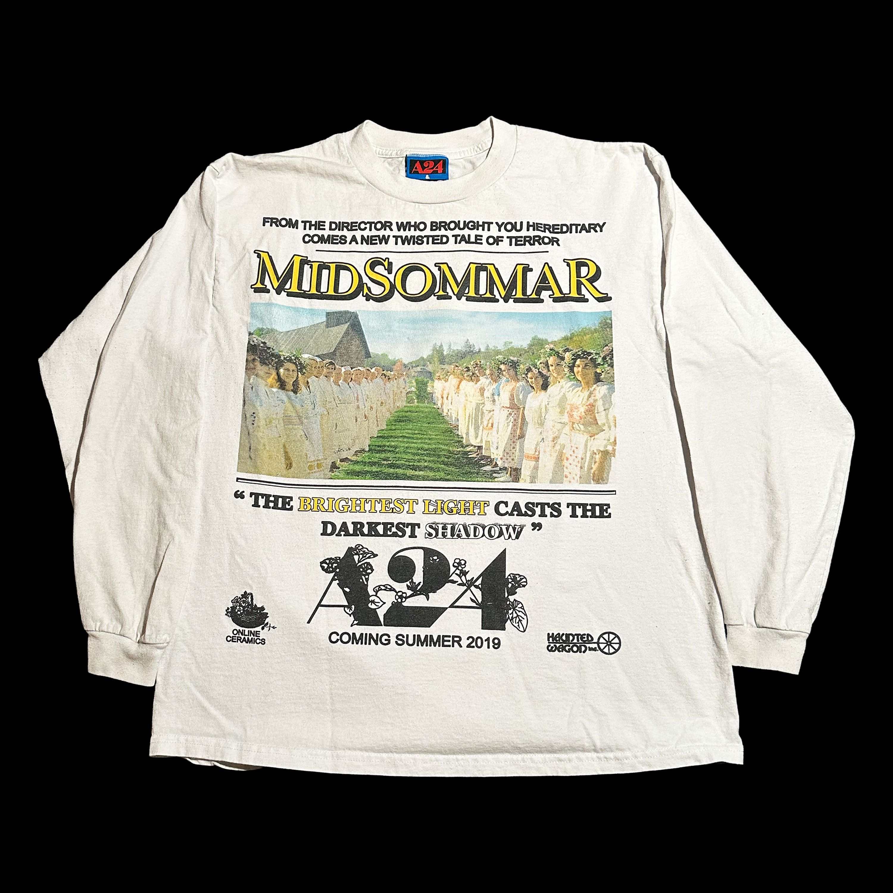 A24 × Online Ceramics 2019 Online Ceramics Midsommar Long Sleeve T-Shirt A24 Size US XL / EU 56 / 4 - 1 Thumbnail