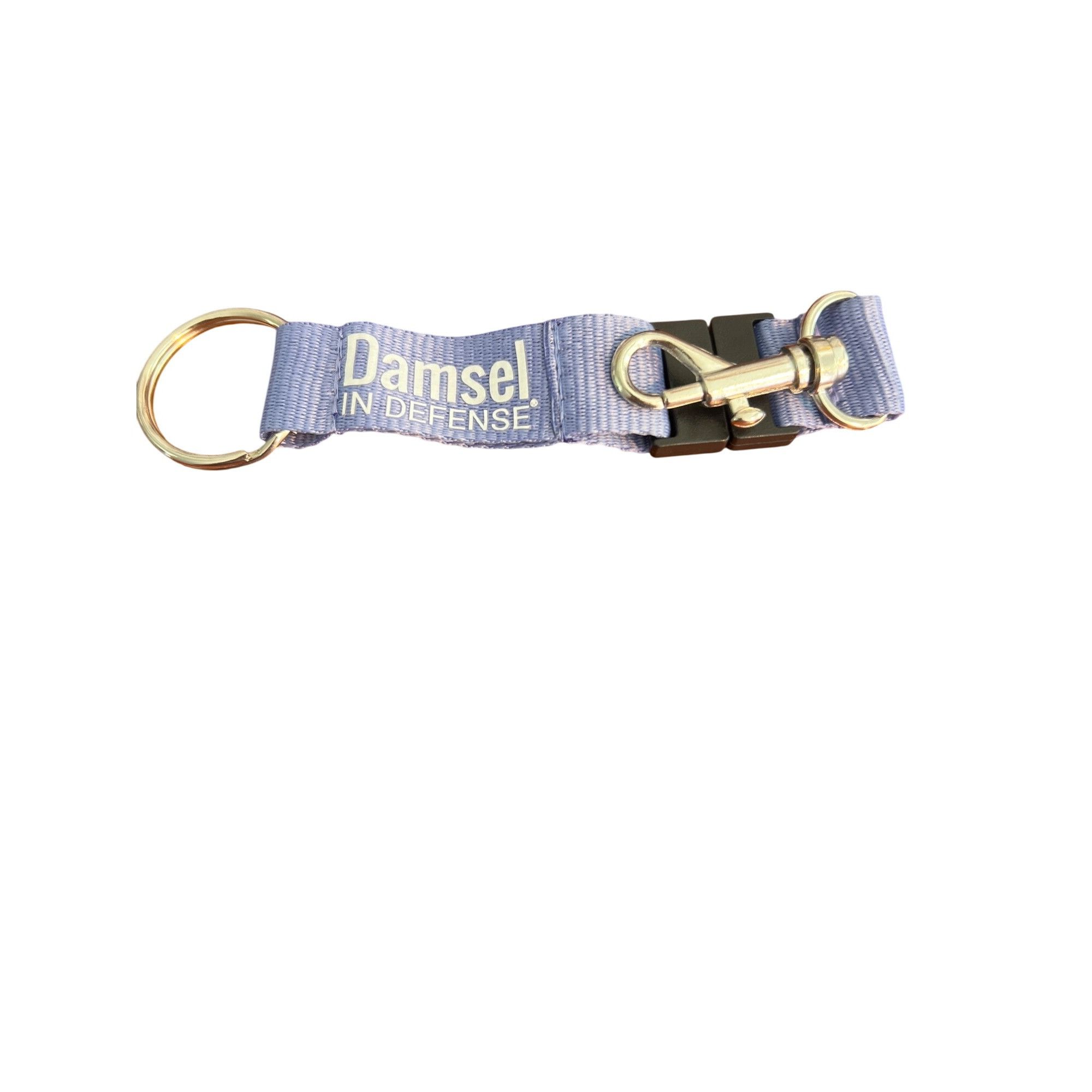 Other Damsel In Defense Breakaway Keychain Purple Nylon Carabiner Size ONE SIZE - 4 Thumbnail