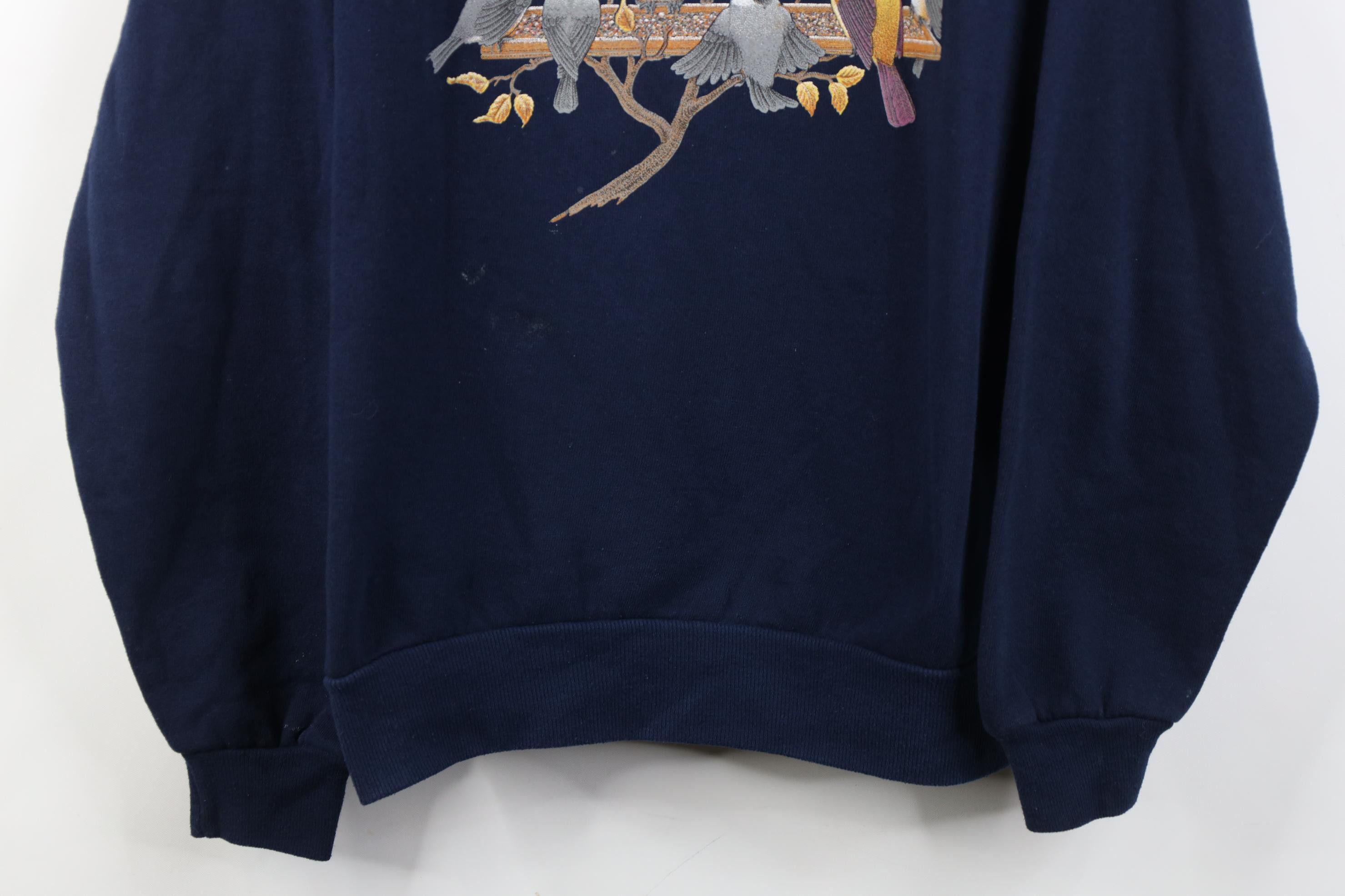 Vintage Vintage 90s Streetwear Nature Bird Crewneck Sweatshirt USA Size M / US 6-8 / IT 42-44 - 3 Thumbnail
