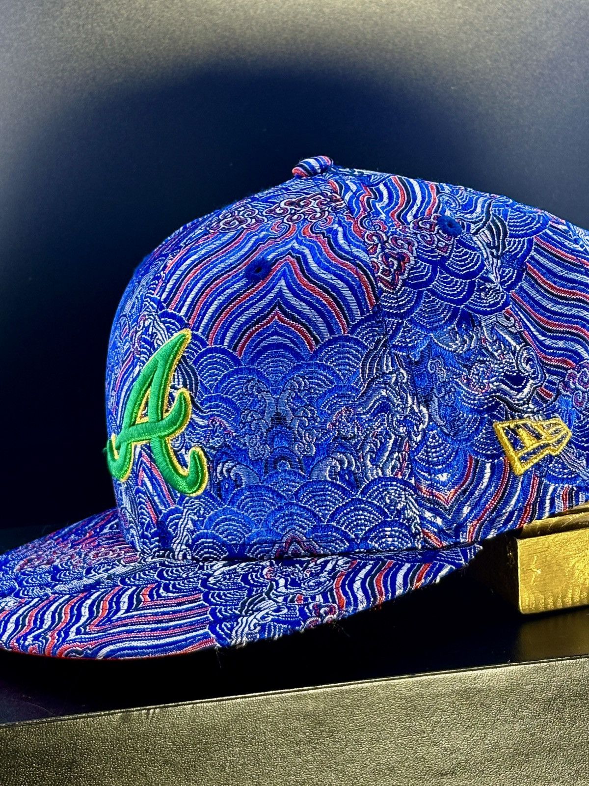 New Era Russet Sunset Braves “Silk Road” New Era Fitted size 8 Size ONE SIZE - 4 Thumbnail