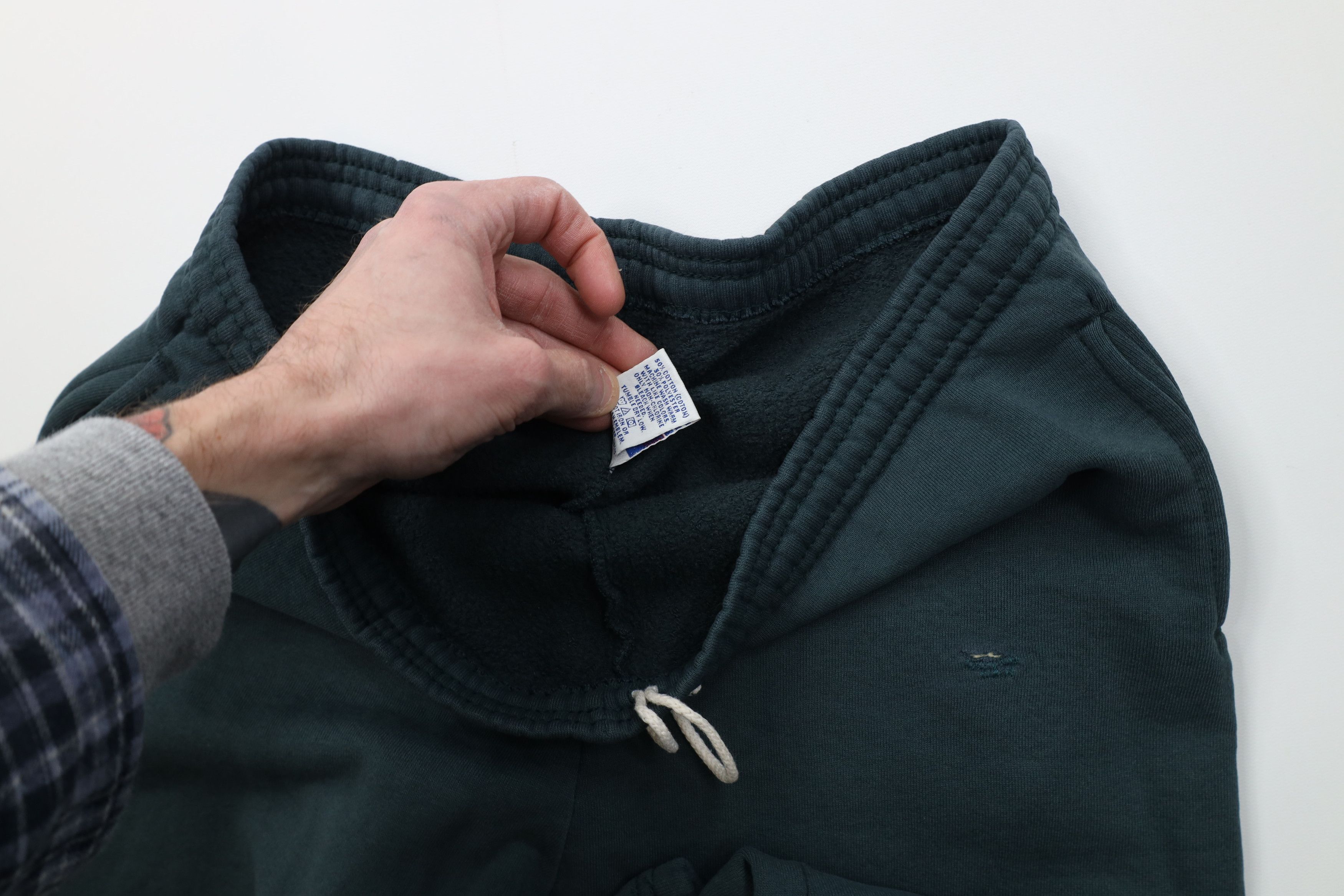 Russell Athletic Vintage 90s Russell Athletic Blank Sweatpants Green USA Size US 34 / EU 50 - 11 Thumbnail