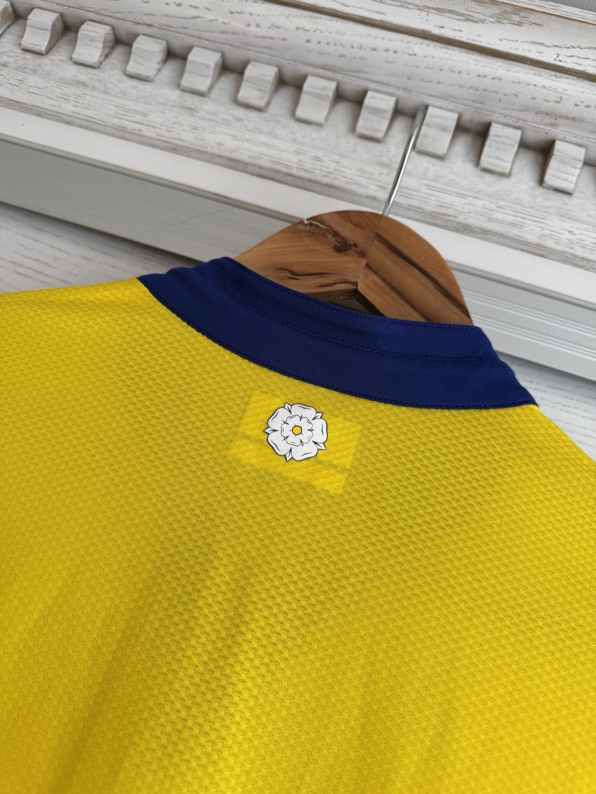 Kappa Leeds United 2015-2016 Away Player Issue Soccer Jersey Kit Size US L / EU 52-54 / 3 - 11 Thumbnail