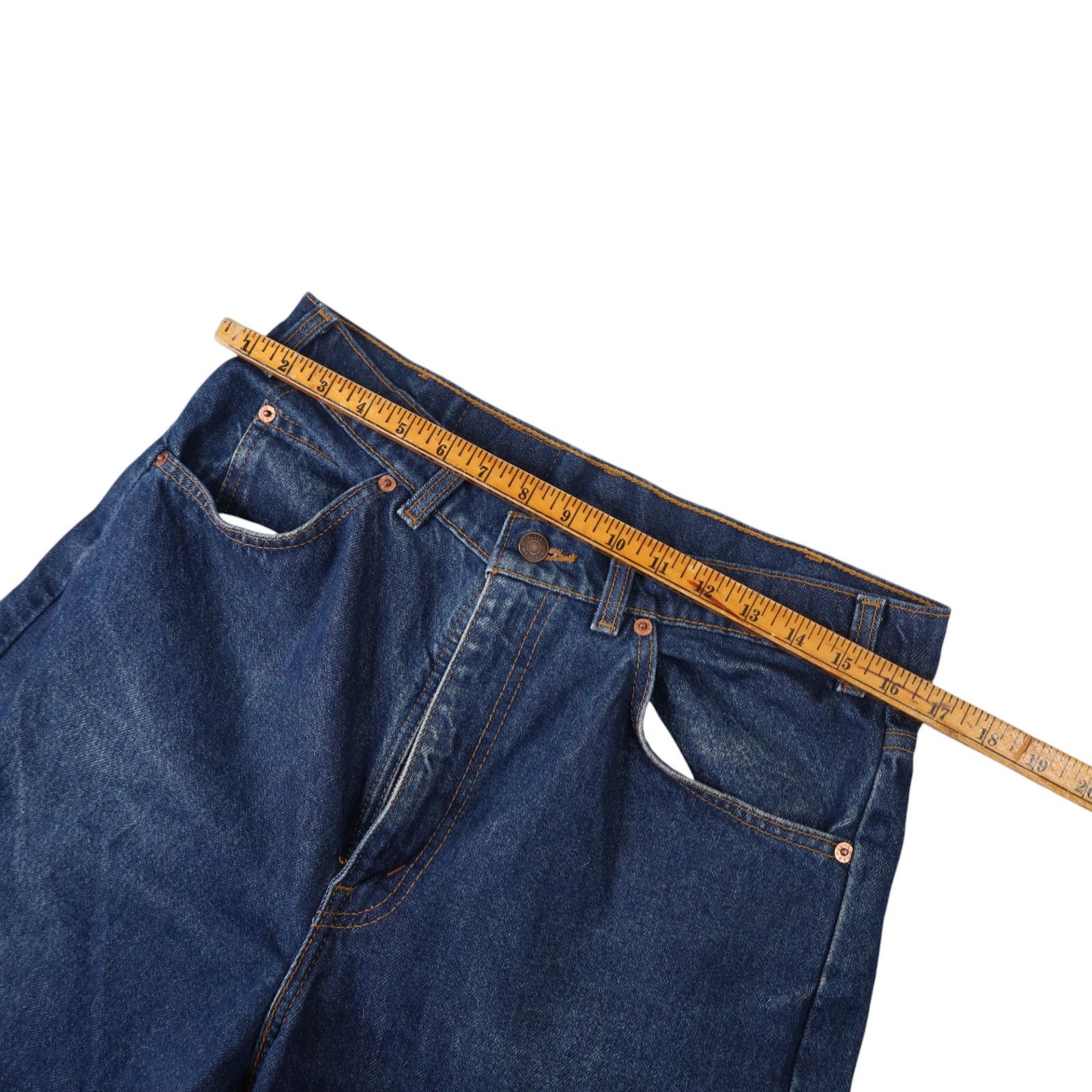 Levi's × Vintage Vintage Levis 619 Orange Tab Straight Leg Denim Jeans Size US 34 / EU 50 - 9 Thumbnail