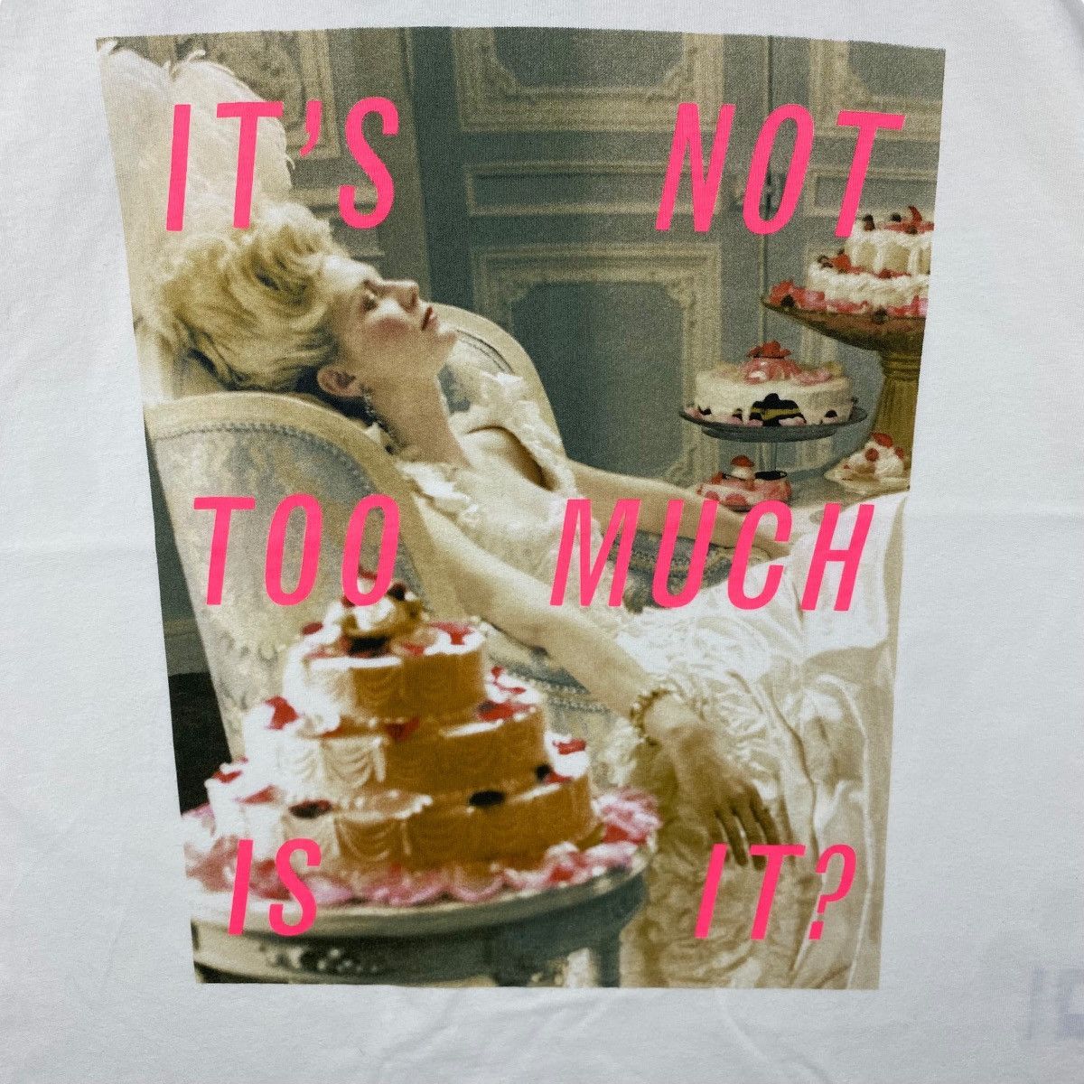 Japanese Brand Celebrating Sofea Coppola MARIE ANTOINETTE Film Graphic Size US M / EU 48-50 / 2 - 2 Thumbnail