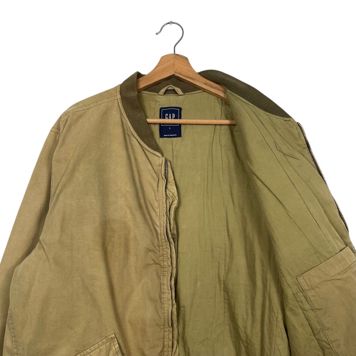 Gap GAP Army Stlye Bomber Jacket Size L Size US L / EU 52-54 / 3 - 10 Thumbnail