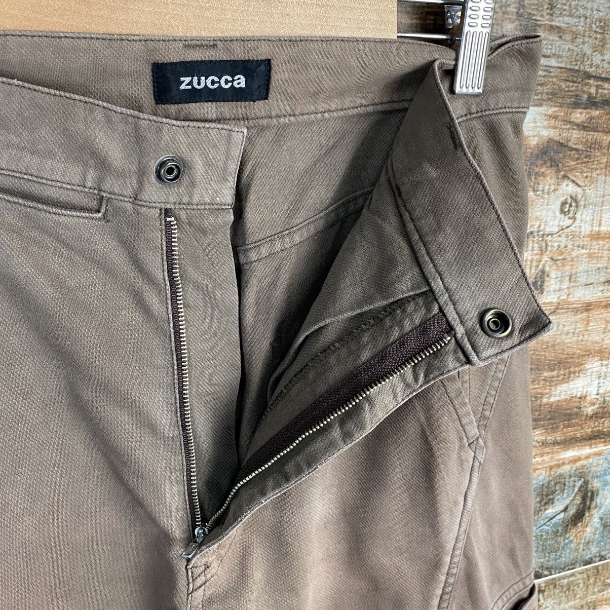 Zucca DL Zucca Brown Cargo Multipocket Pants #C1260 Size US 29 - 14 Thumbnail