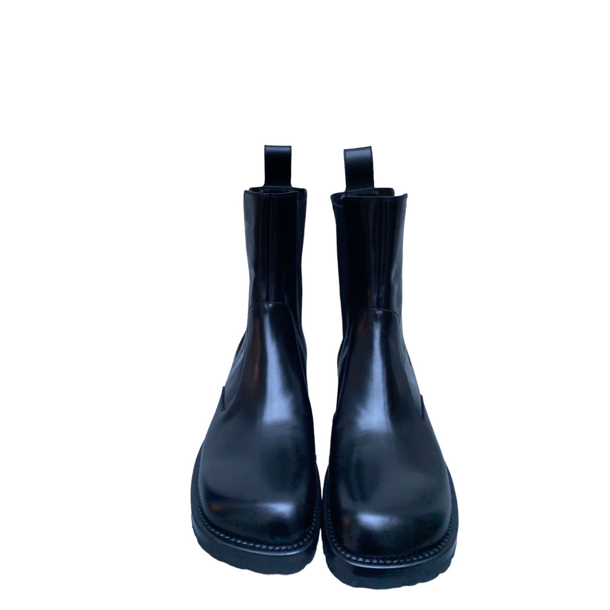 Dries Van Noten SS 2022 Black Square Chelsea Boots Size US 11 / EU 44 - 2 Thumbnail