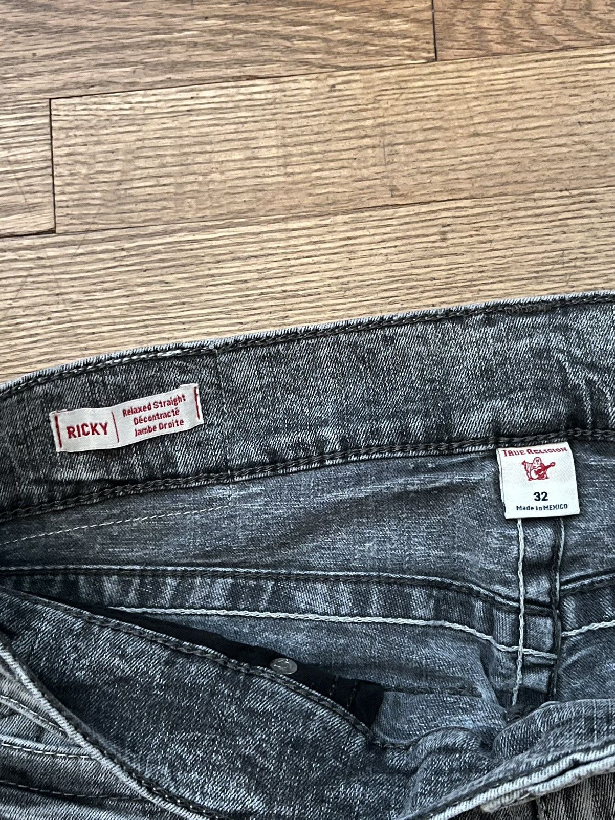 True Religion True Religion Men Grey Jeans Size US 32 / EU 48 - 5 Thumbnail