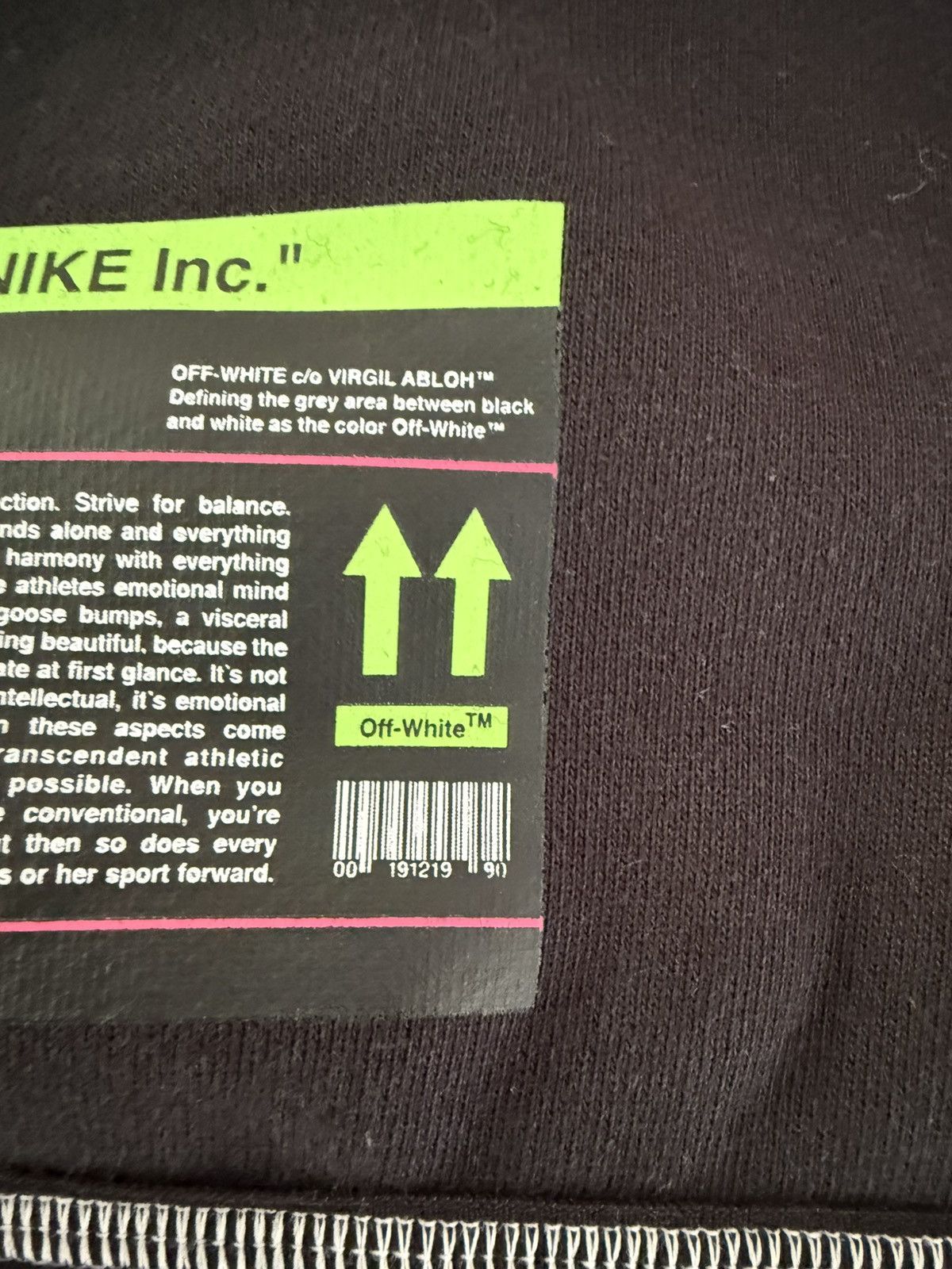 Nike × Off-White OFF-WHITE X Nike Hoodie Size US M / EU 48-50 / 2 - 8 Thumbnail