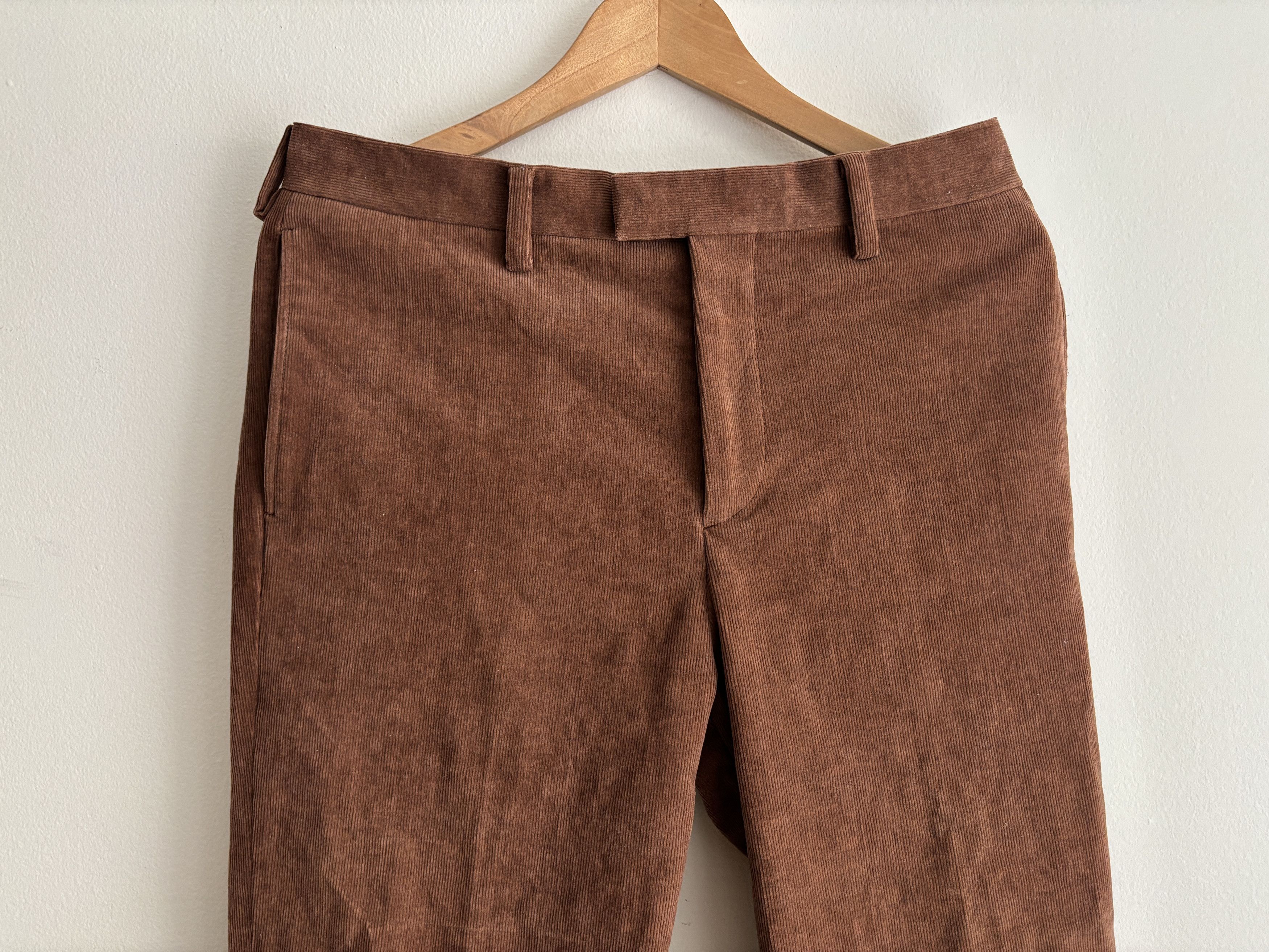 Undercover $550 Wool Cotton Rust Brown Corduroy Pants Size 2 - 30 Size US 30 / EU 46 - 2 Thumbnail