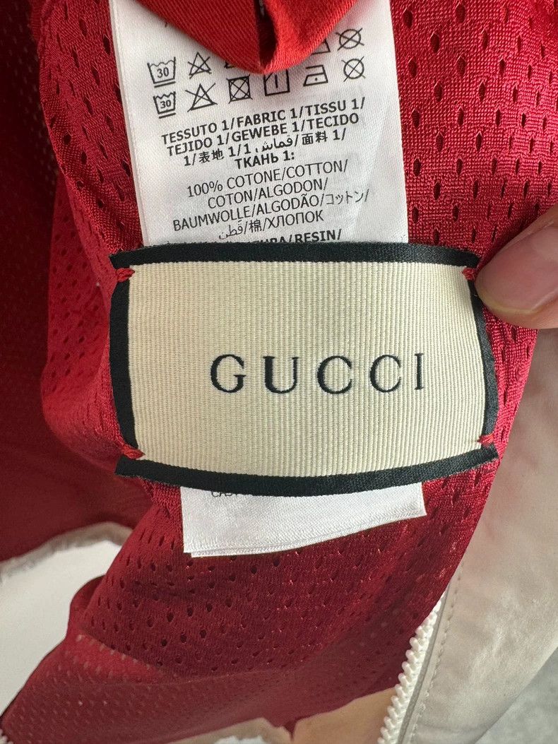Gucci Gucci Beige Logo zipper sunscreen windbreaker jacket Size US M / EU 48-50 / 2 - 5 Thumbnail