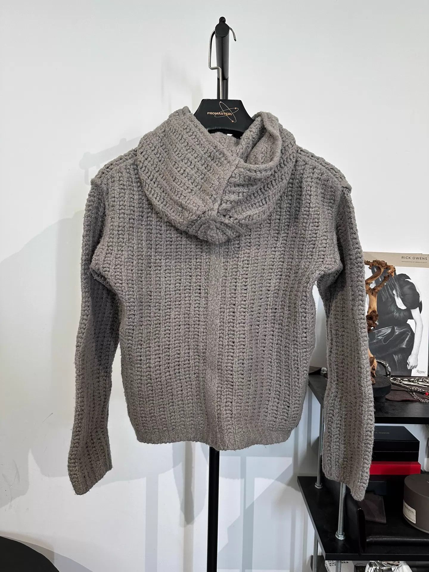 Rick Owens Rick Owens Knit Hooded Sweater Jacket M Size US M / EU 48-50 / 2 - 2 Thumbnail