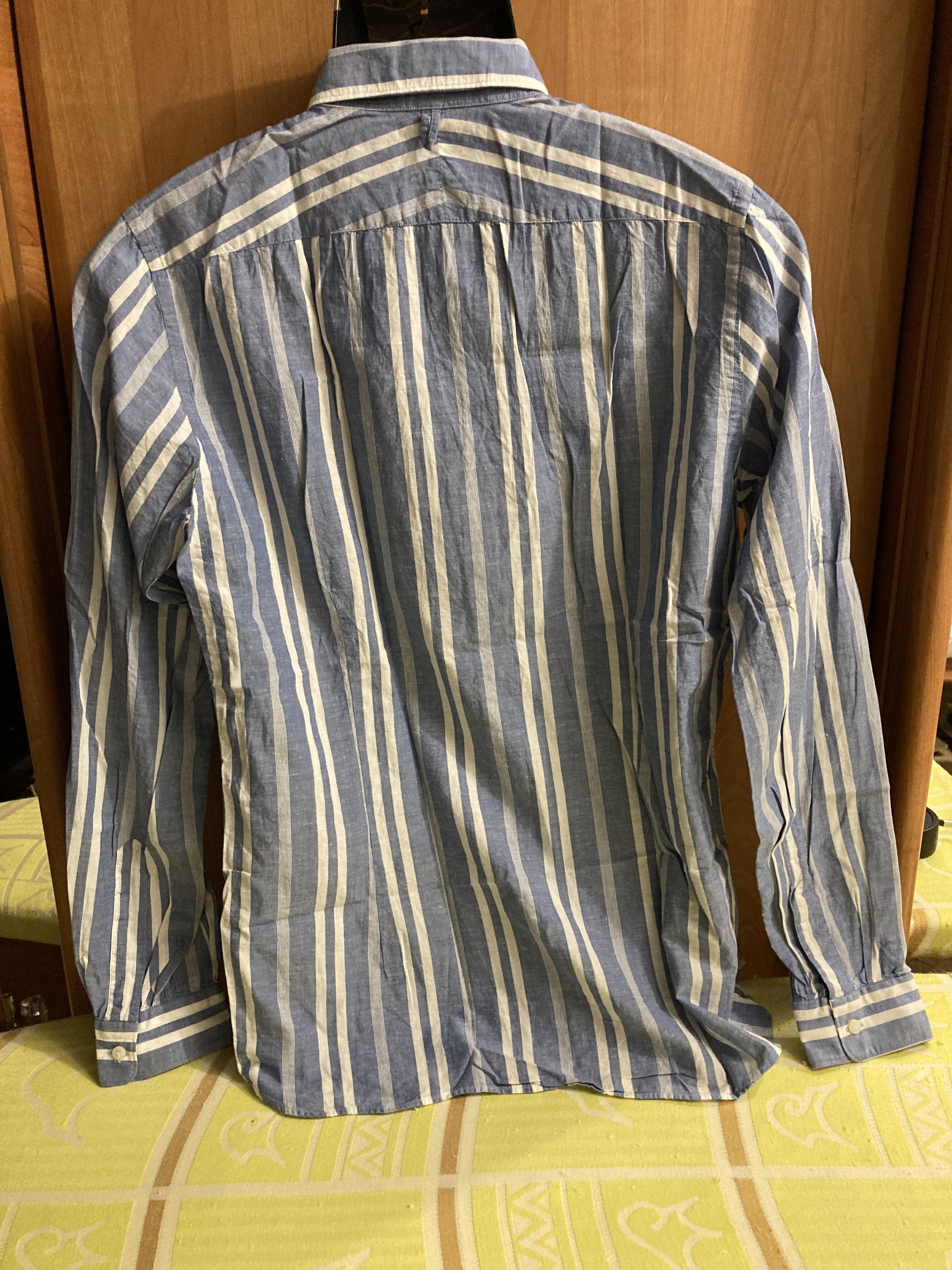 Japanese Brand A.B.C.L Long Sleeve Cotton/Silk Shirt Japanese Fabric. Size US M / EU 48-50 / 2 - 9 Thumbnail