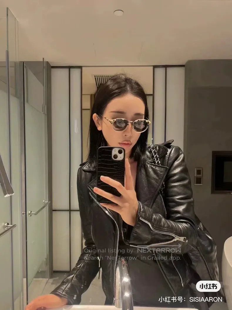 Balenciaga Balenciaga Black leather biker jacket Size XS / US 0-2 / IT 36-38 - 4 Thumbnail