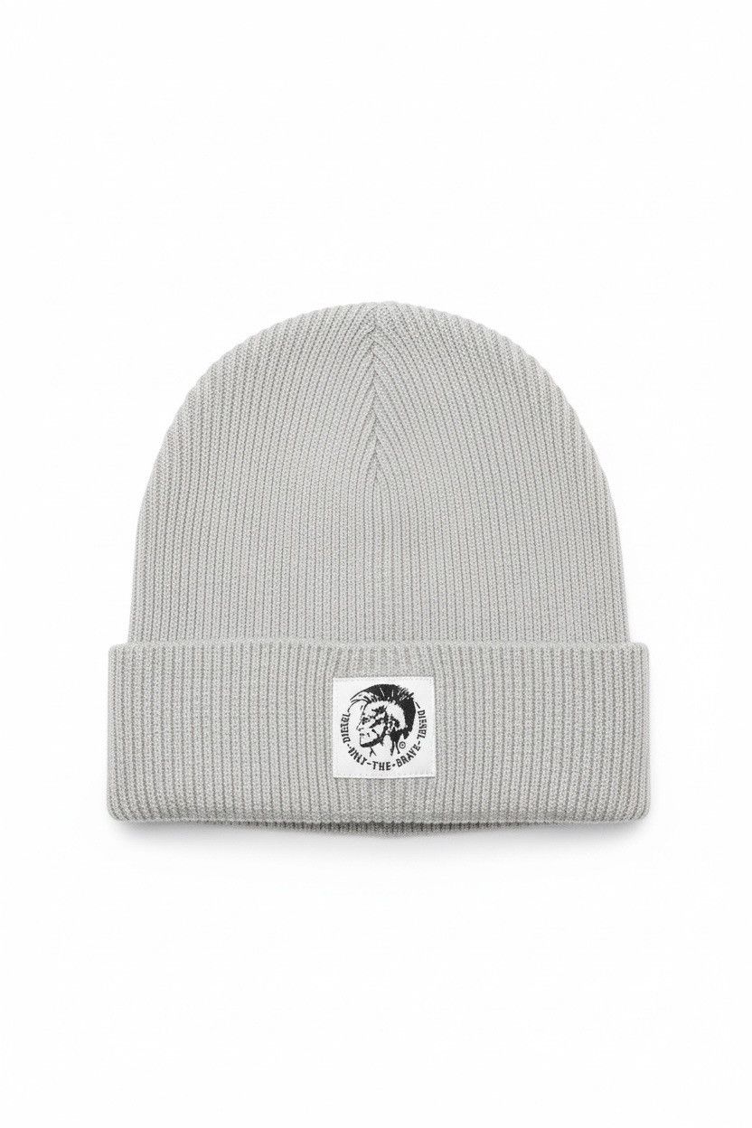 Diesel Diesel Melange Grey Beanie K-Coder Hat Mohawk Only The Brave Size ONE SIZE - 1 Thumbnail