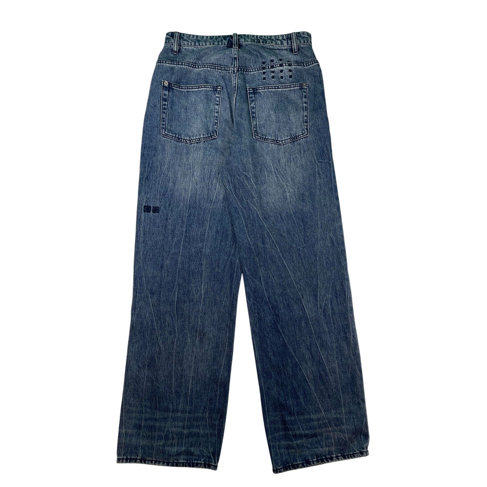Ksubi Ksubi Knee Ripped Light Wash Jeans Size US 30 / EU 46 - 2 Thumbnail