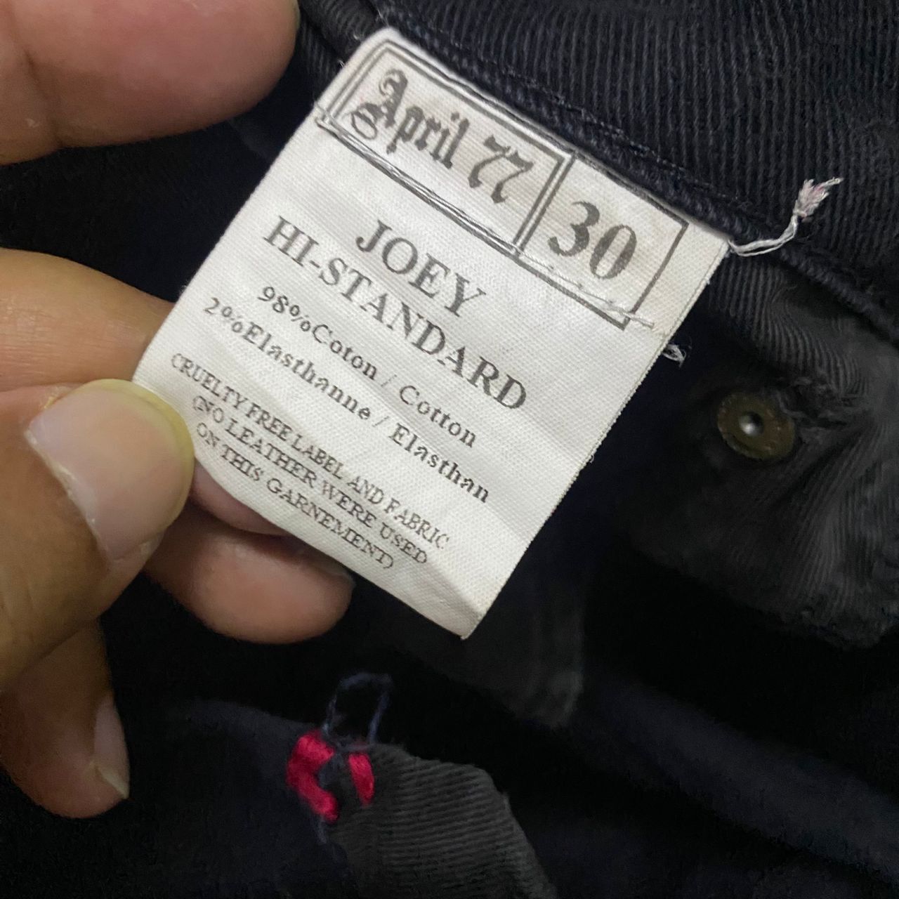 April 77 Vintage April 77 Operation IVY Punk Distressed Denim Size US 32 / EU 48 - 14 Thumbnail