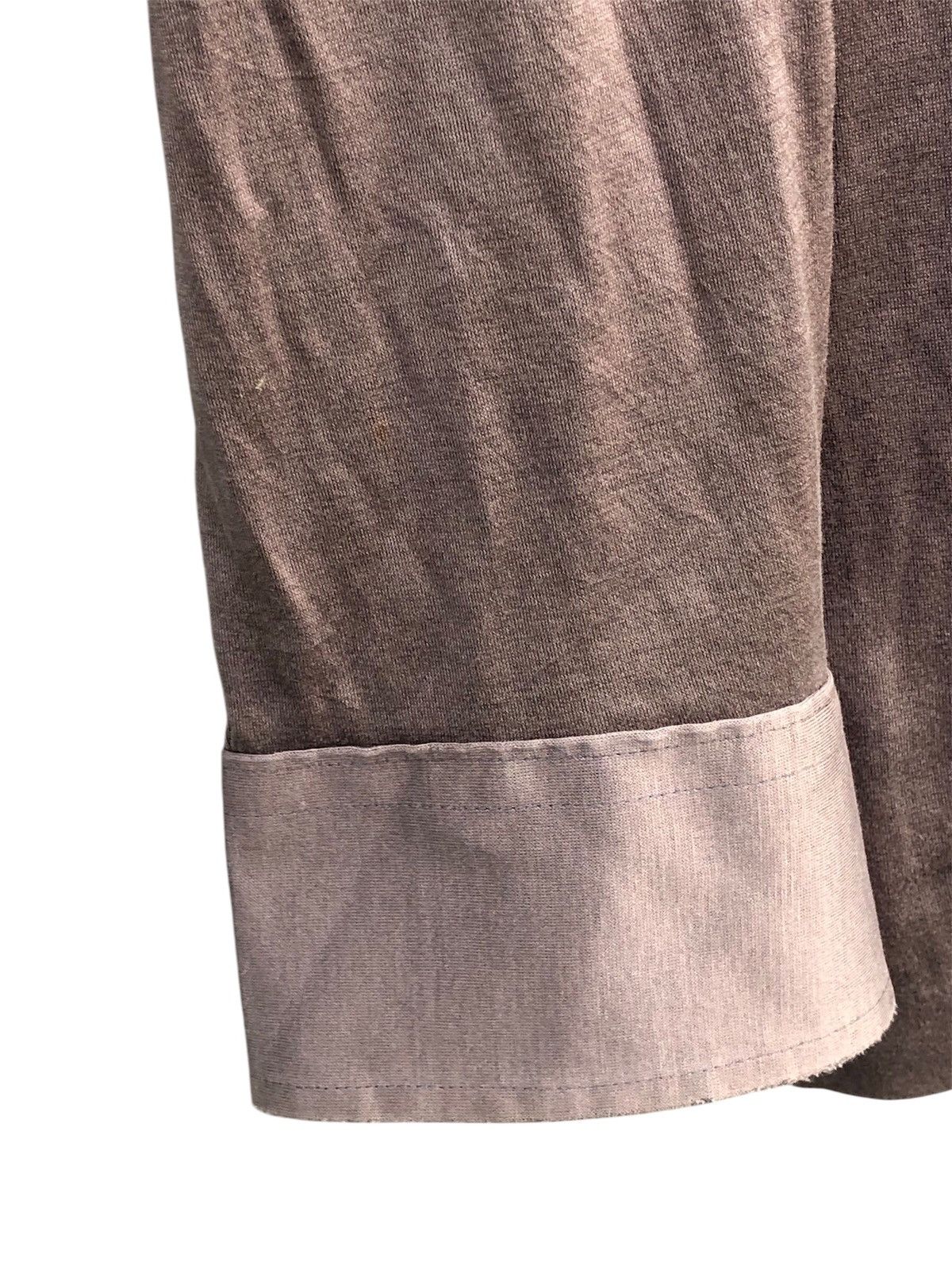 Vintage Yves Saint Laurent Half Button Up Long Sleeve Tee Size US M / EU 48-50 / 2 - 8 Thumbnail