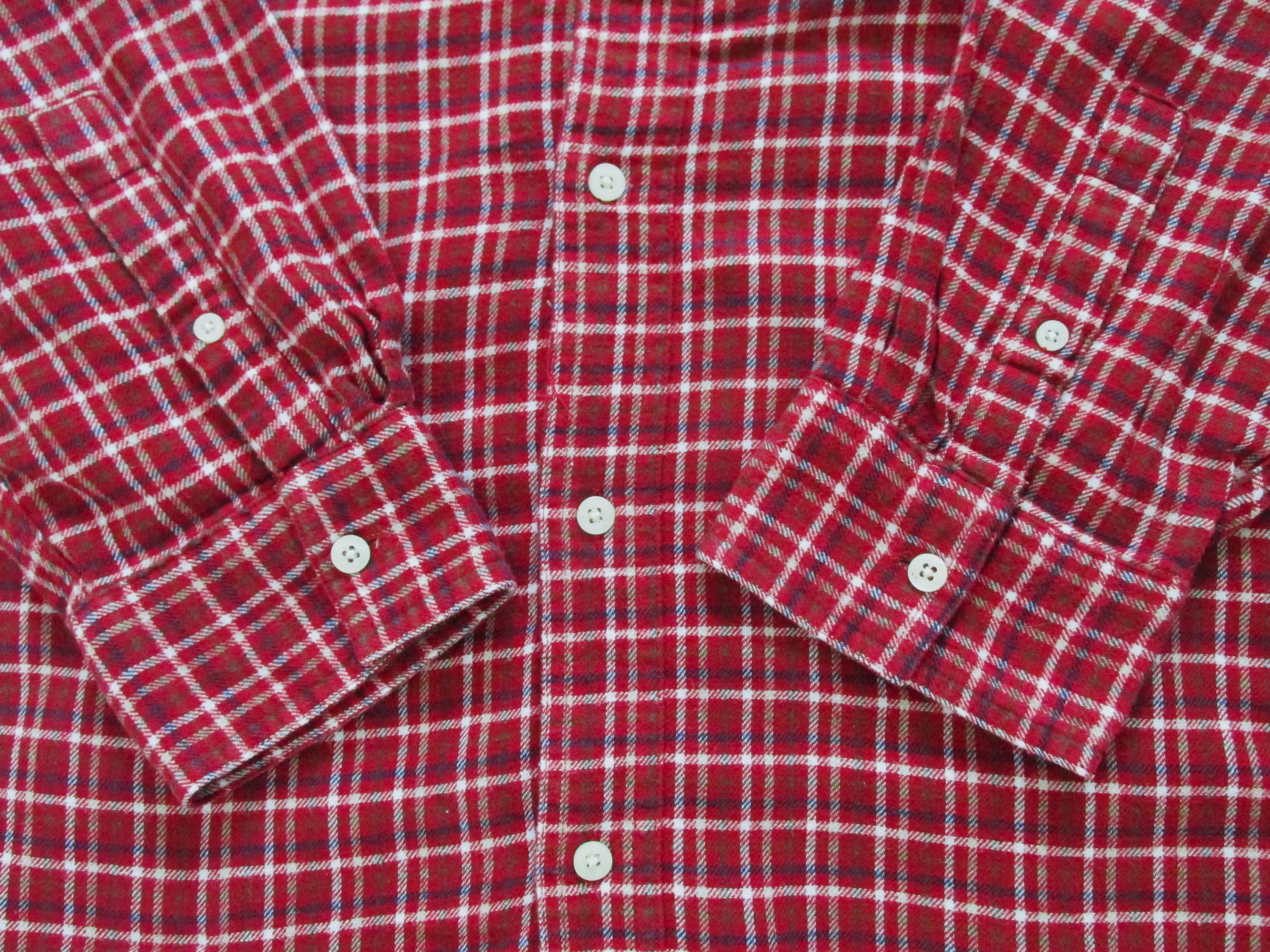 Chaps Chaps Men's Cotton Flannel Shirt Size 3XB Size US XXL / EU 58 / 5 - 4 Thumbnail