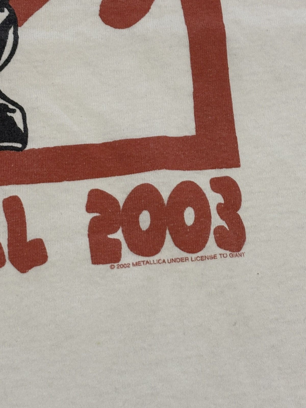 Metallica 2003 METALLICA ‘CUB EM ALL’ T-SHIRT Size US XL / EU 56 / 4 - 8 Thumbnail