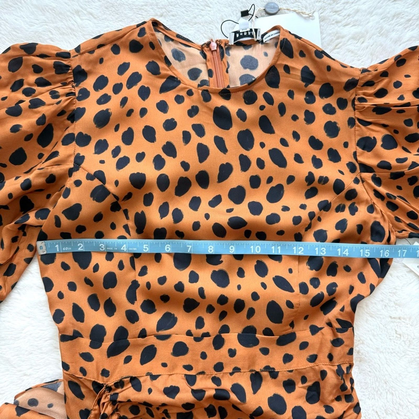 RHODE NWT! RHODE Cheetah Dress, size S, MSRP. 447$ Size S / US 4 / IT 40 - 8 Thumbnail