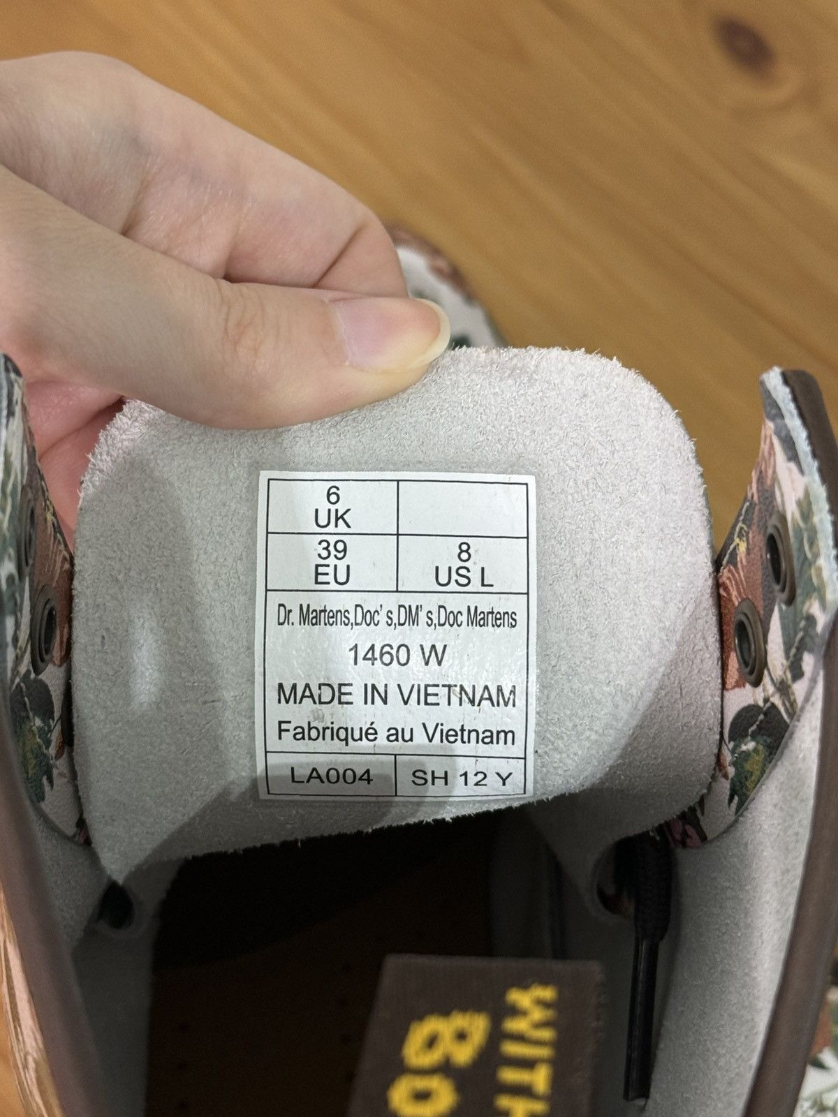Dr. Martens Dr. Martens 1460 English Garden Size US 8 / IT 38 - 8 Thumbnail