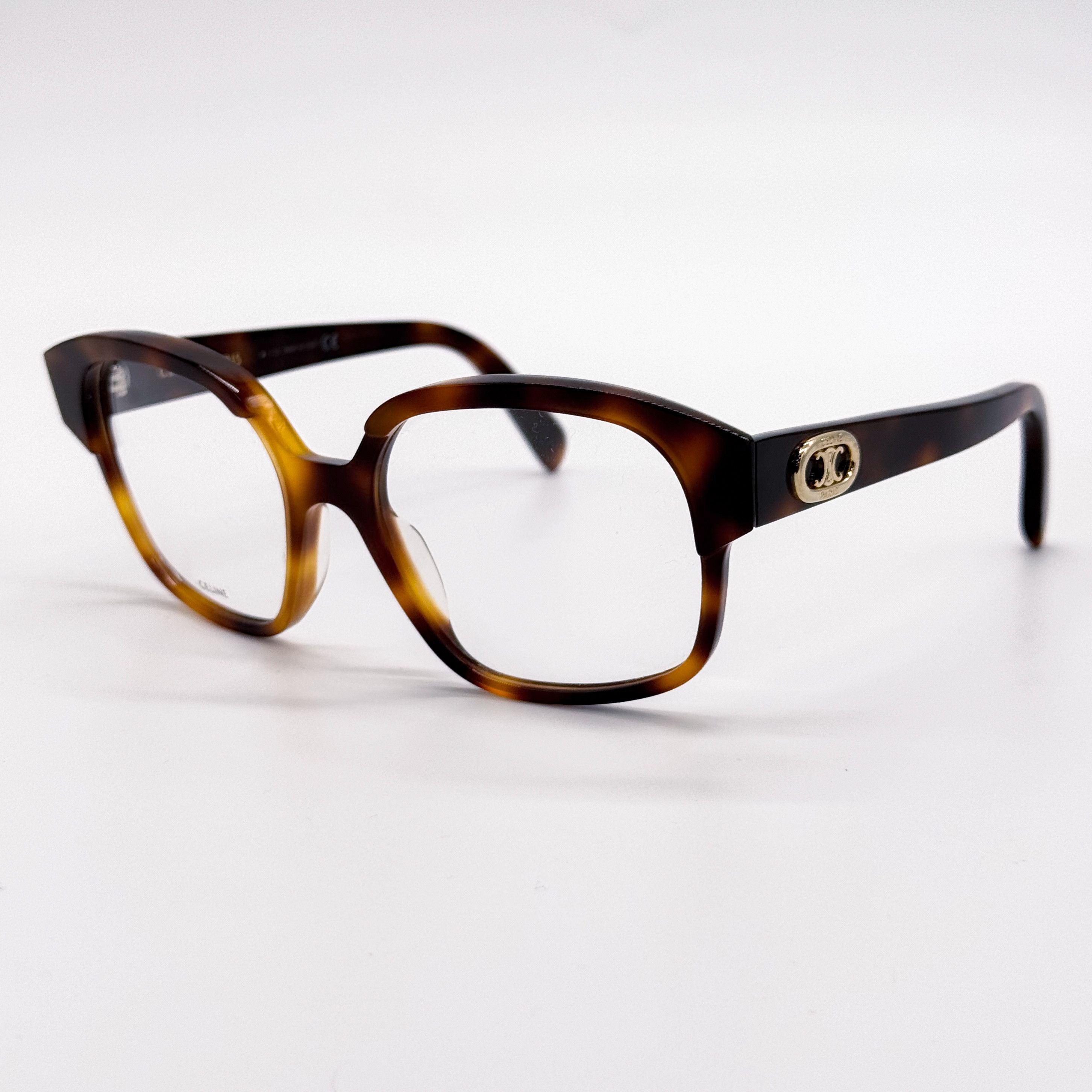 Celine NEW CELINE CL50074I 053 HAVANA WOMEN EYEGLASSES CELINE Size ONE SIZE - 2 Thumbnail
