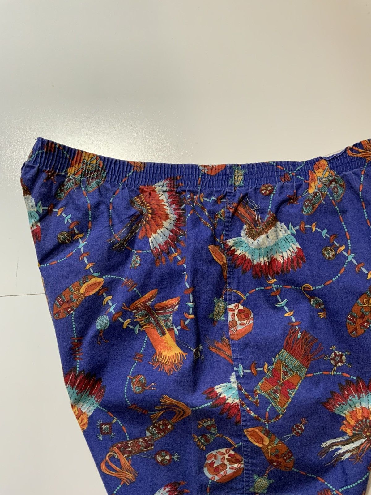 Vintage Vintage Pizzazz Southwestern Native American Chief Shorts Size US 38 / EU 54 - 8 Thumbnail