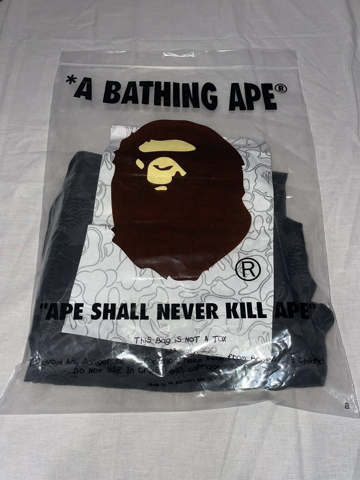 Bape BAPE 1st Camo Cargo Pants ‘Black’ Size US 35 - 10 Thumbnail