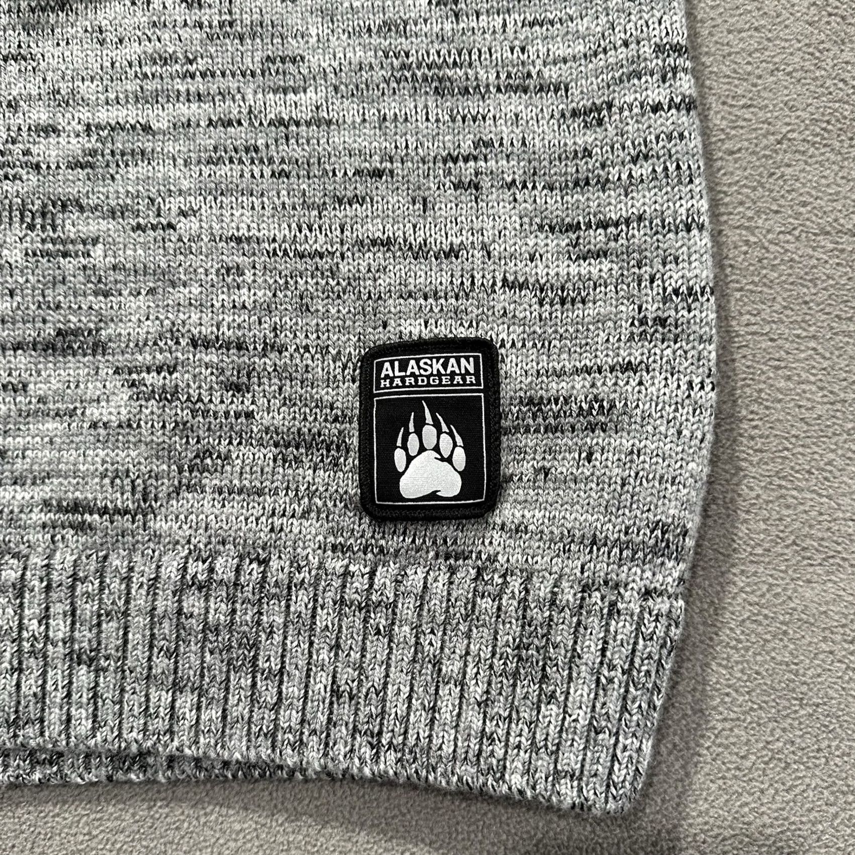 Vintage Alaskan Hardgear Sweater Mens L Heather Gray Wool 1/4 Zip EUC Pullover Logo Zipper 2XL? Size US L / EU 52-54 / 3 - 3 Thumbnail