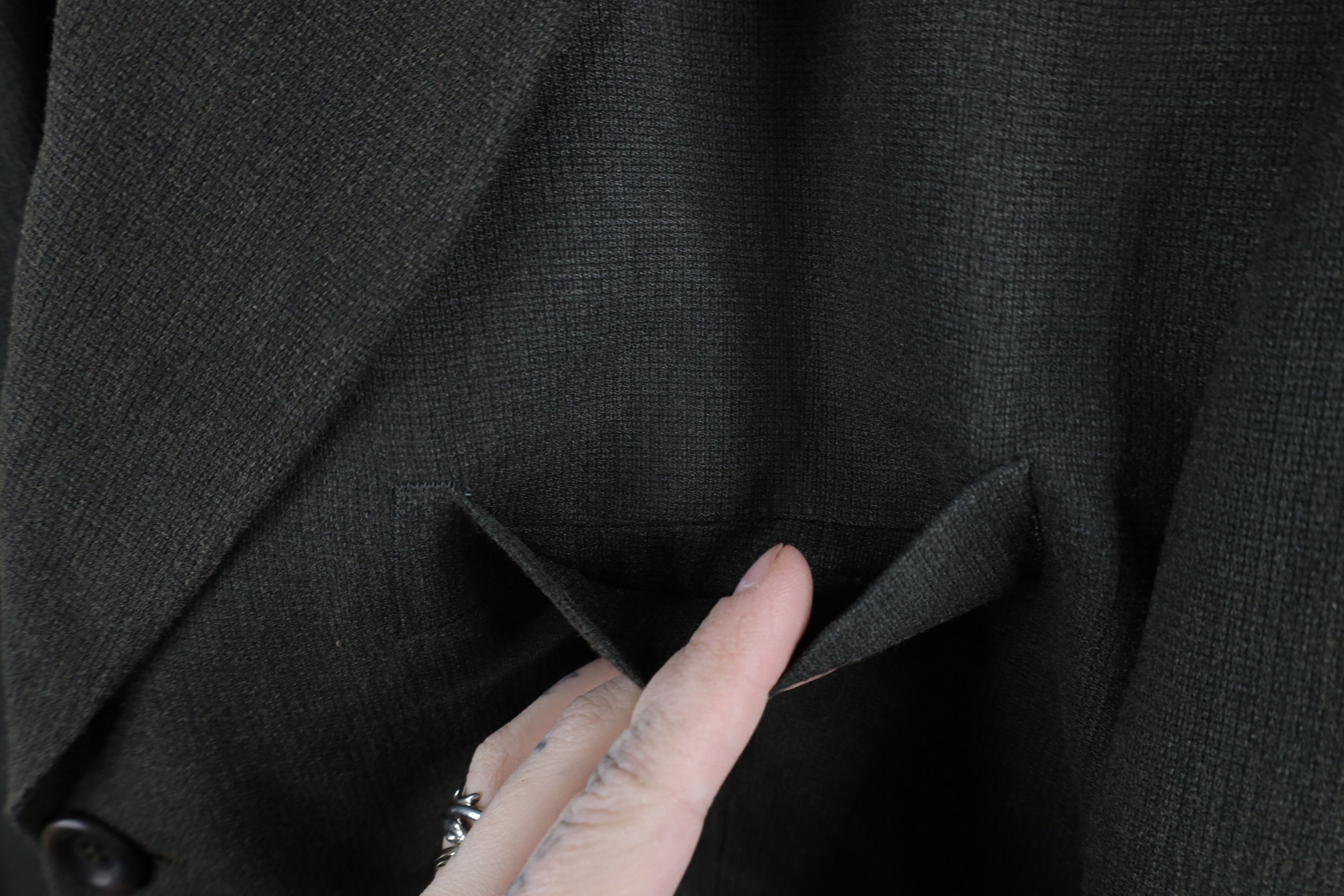 Vintage Today's Man Silk Wool 3 Button Suit Blazer Jacket Italy Size US XXL / EU 58 / 5 - 11 Thumbnail