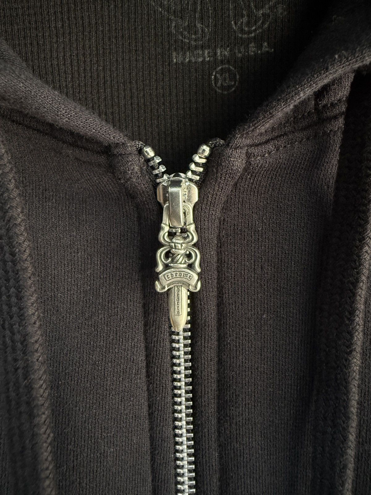 Chrome Hearts Chrome Hearts Zip Up blue Thermal Hoodie Size US XL / EU 56 / 4 - 5 Thumbnail