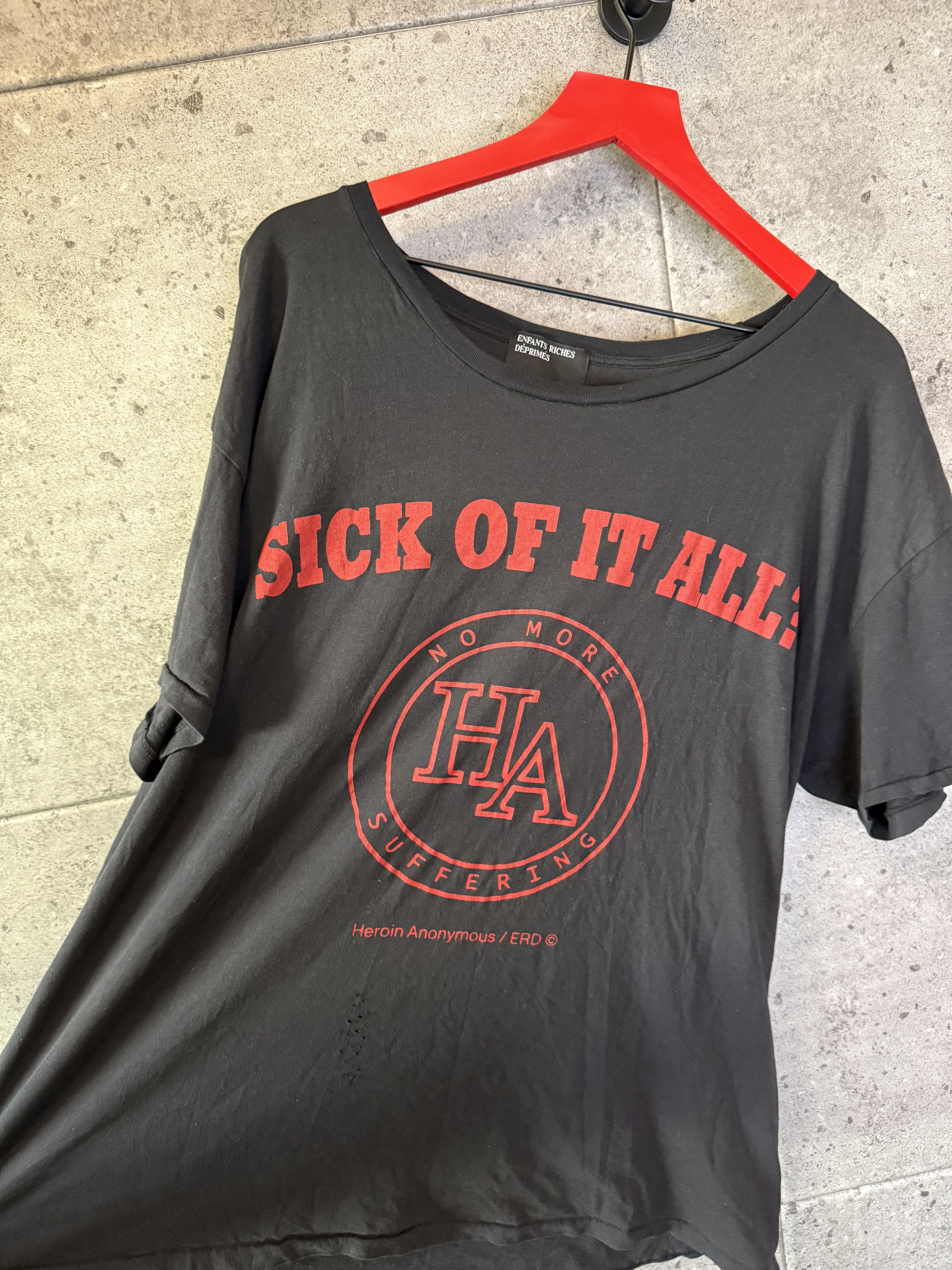 Enfants Riches Deprimes Enfants riches deprimes heroine anonymous t shirt Size US L / EU 52-54 / 3 - 3 Thumbnail