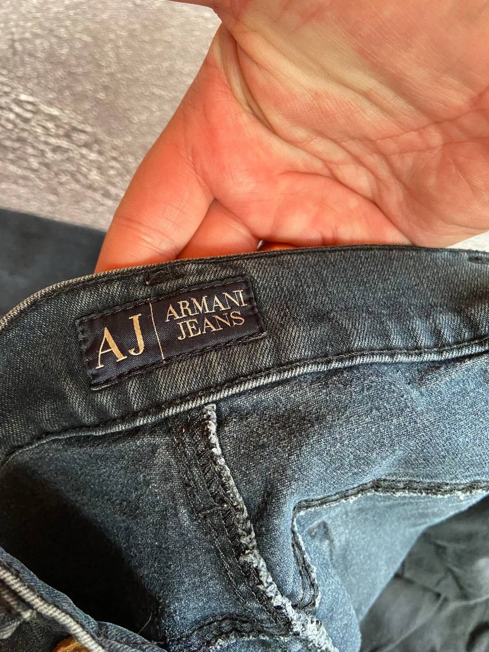 Armani Vintage Armani metal logo denim pants Size US 36 / EU 52 - 6 Thumbnail