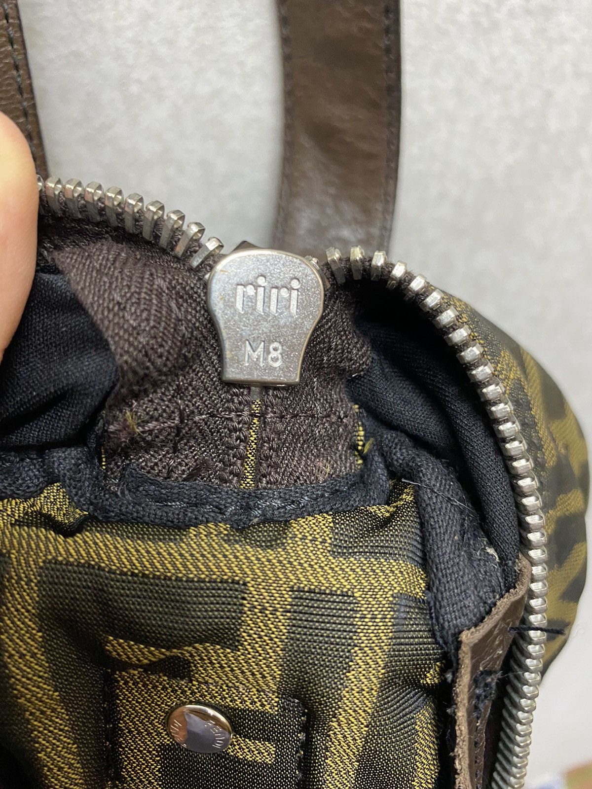 Fendi Fendi Monogram Women Crossbody Bag Canvas Leather Brown Size ONE SIZE - 8 Thumbnail
