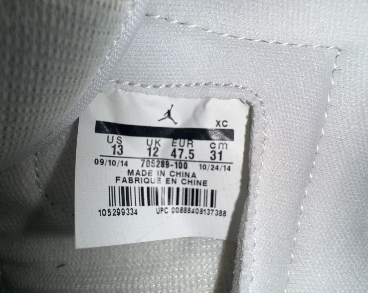 Jordan Brand 13 Air Jordan 1 30th Anniversary Laser High White Blue OG Size US 13 / EU 46 - 8 Thumbnail
