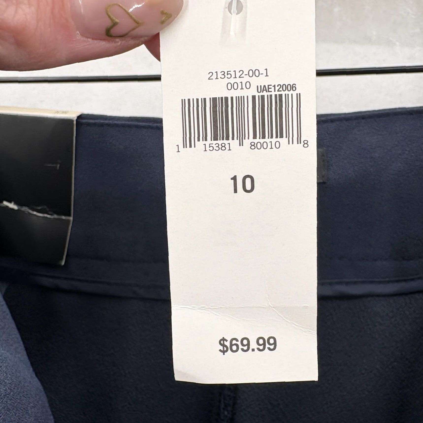 Banana Republic Banana Republic Dress Pants Womens 10 Blue Cropped Wide Leg Office Work Career Size 32" / US 10 / IT 46 - 5 Thumbnail