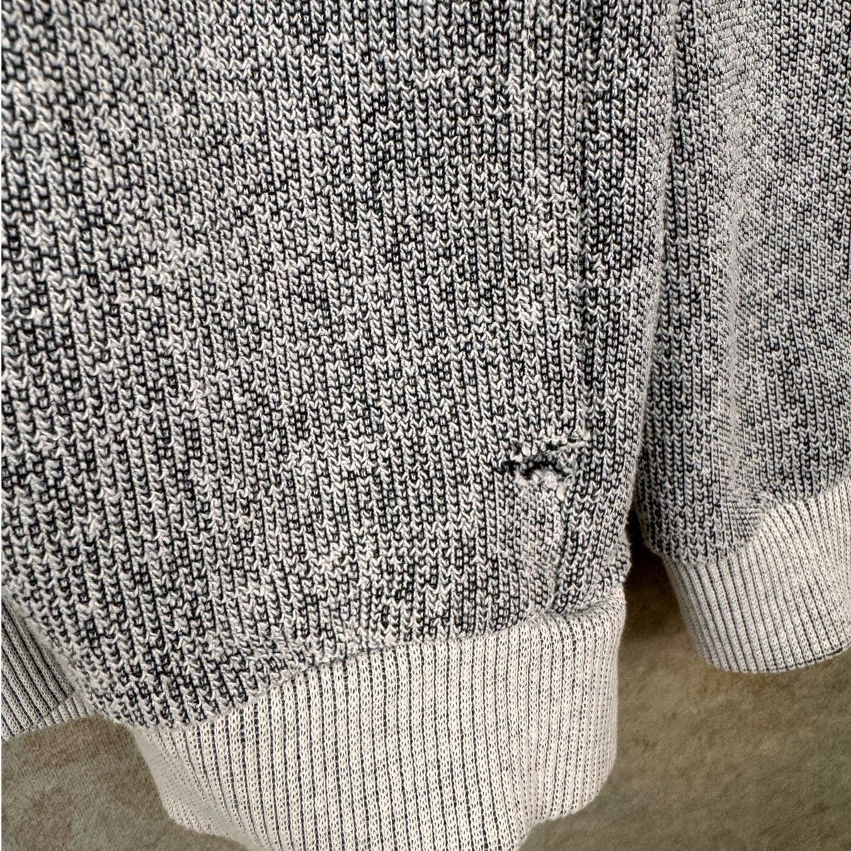 Disney × Vintage VTG 90s Disney Tigger Q Zip Sweater Sz S Gray Knit Pullover Size US S / EU 44-46 / 1 - 8 Thumbnail