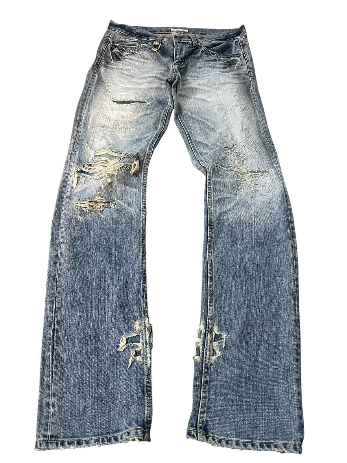Japanese Brand Vintage Ego Tripping Distressed Punk Japan Size US 32 / EU 48 - 1 Thumbnail