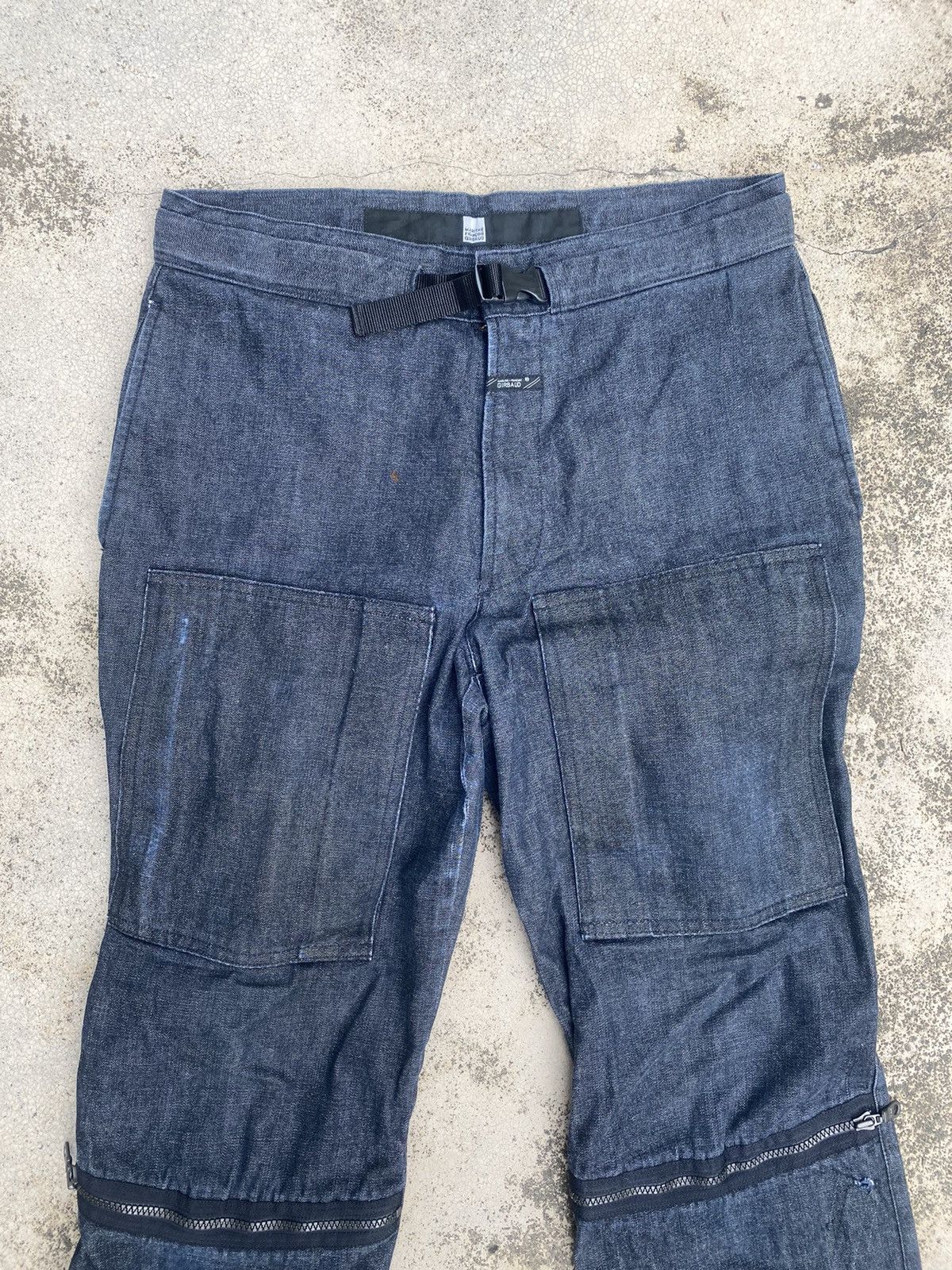 Designer × Marithe + Francois Girbaud Marithe Francois Girbaud Big Pockey Zipper Punk Jeans Size US 30 / EU 46 - 2 Thumbnail