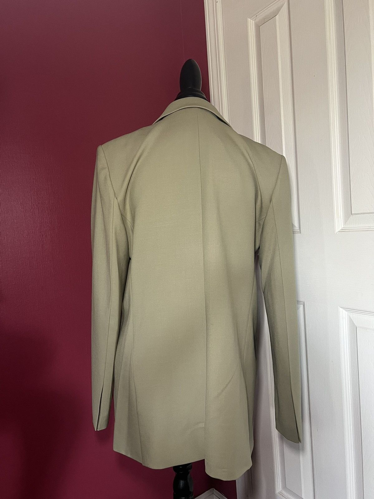 Helmut Lang HELMUT LANG Peak Lapel Brazer Size L / US 10 / IT 46 - 4 Thumbnail