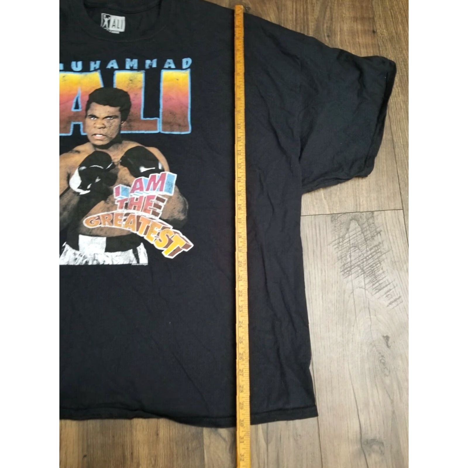 Vintage MUHAMMAD ALI I Am The Greatest Men's Short Sleeve T-Shirt Black 5XL Size US XXL / EU 58 / 5 - 3 Thumbnail