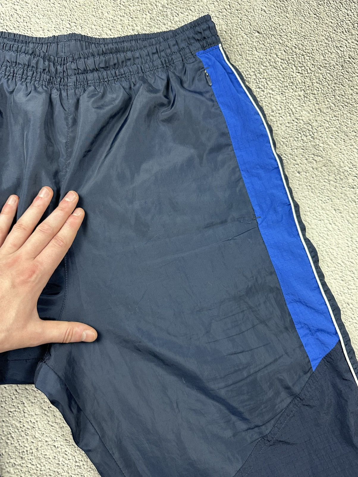 Nike Vintage Nike Nylon Track Pants Drill Y2K Style Baggy Size US 32 / EU 48 - 7 Thumbnail