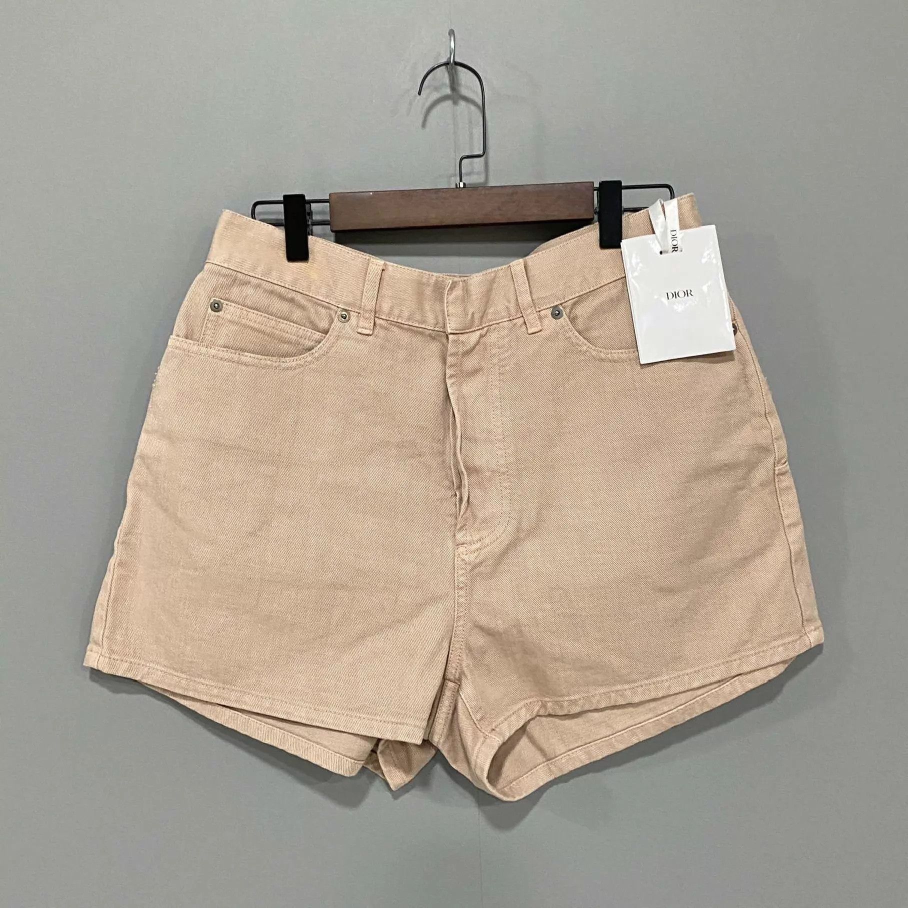 Dior Dior Women's Pink Denim Shorts 36 Size 26" / US 2 / IT 38 - 2 Thumbnail