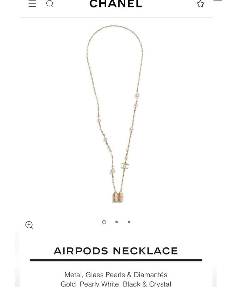 Chanel Chanel Headphone Chain with Pearls Size ONE SIZE - 2 Thumbnail
