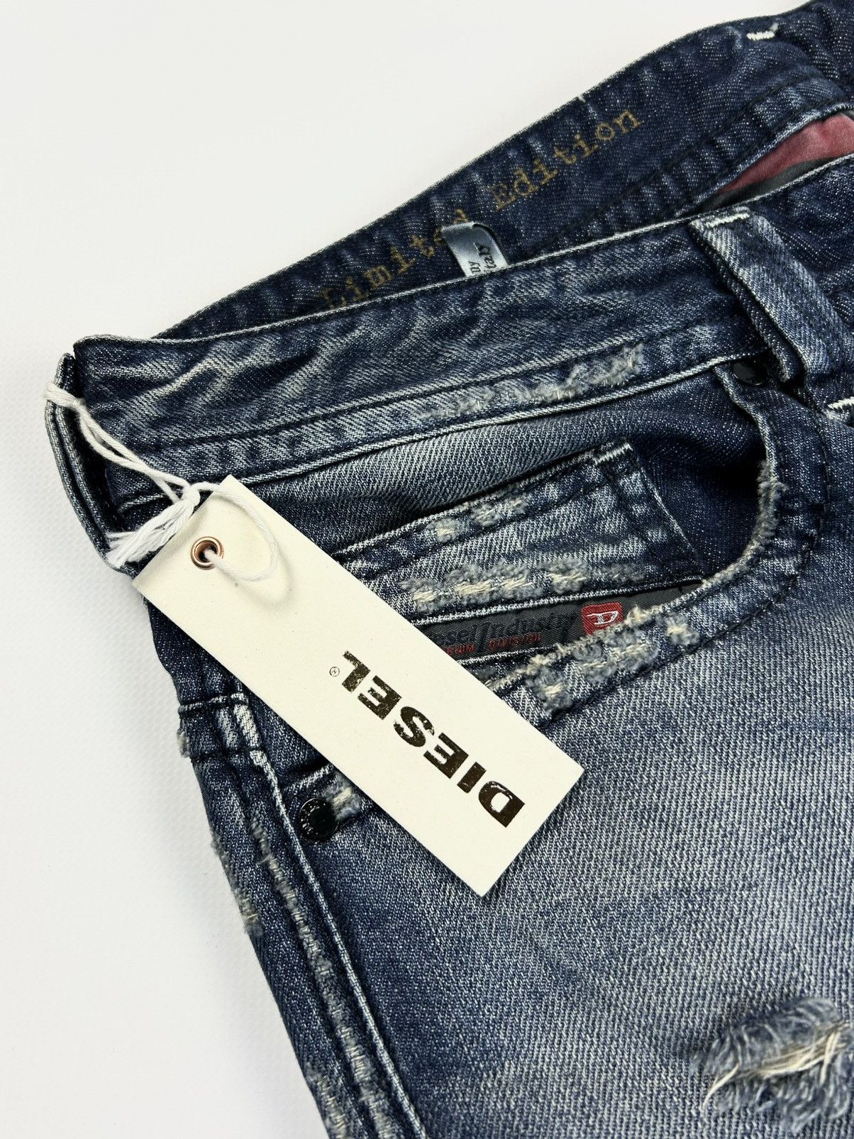 Diesel × Dolce & Gabbana × Jean Paul Gaultier Y2k jeans Diesel patchwork rare denim pants Size US 32 / EU 48 - 10 Thumbnail